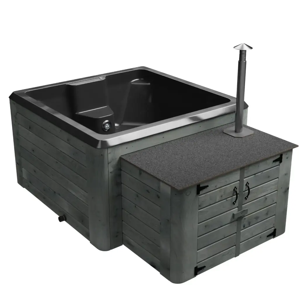 [REXP23000] Rexener Polar Night (Gabro Black)with bubbles incl. PR-200, woodenbox and cover